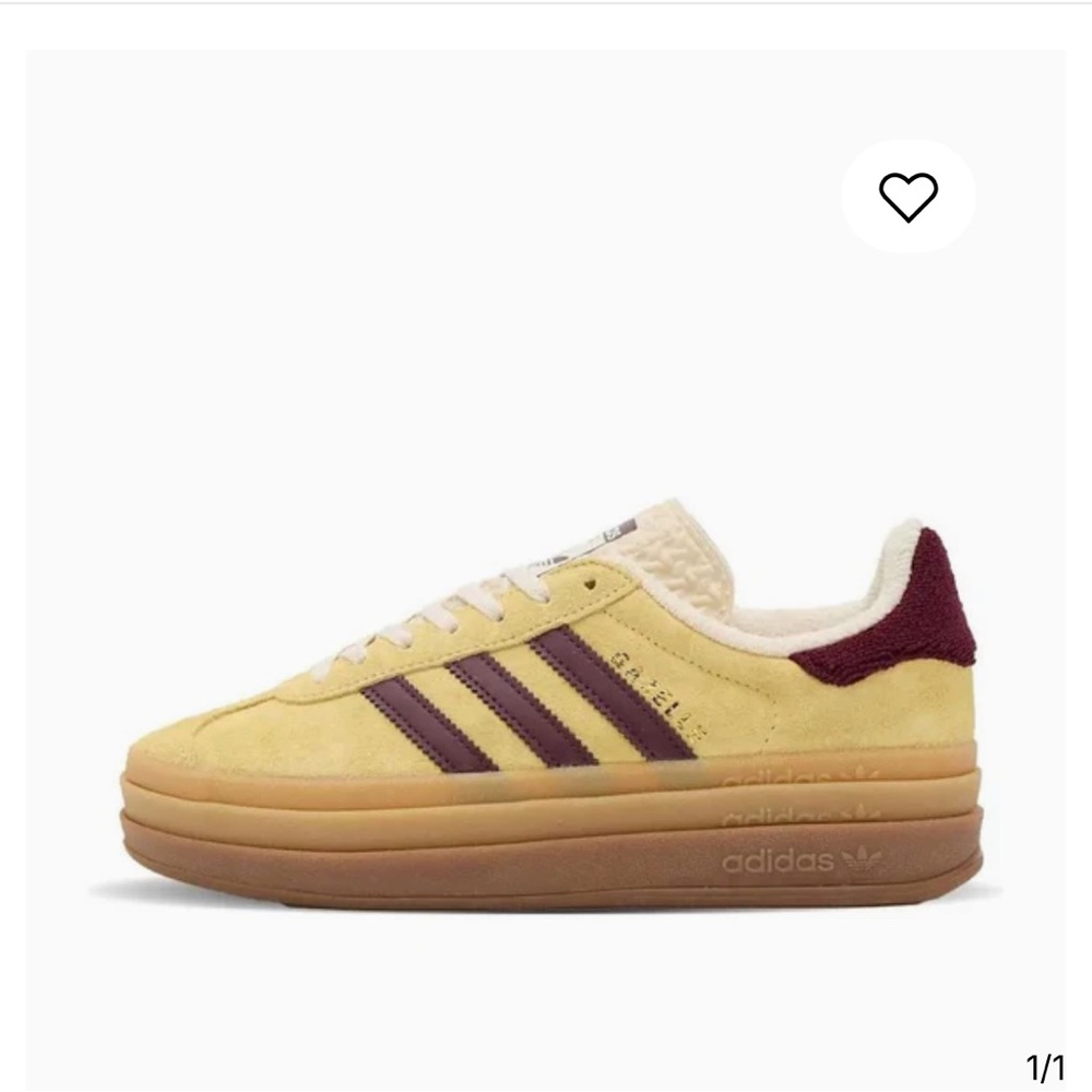 Adidas Gazelle platform size 7.5 women'ss